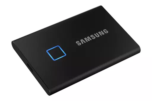 Samsung Portable SSD T7 Touch 1TB - Black