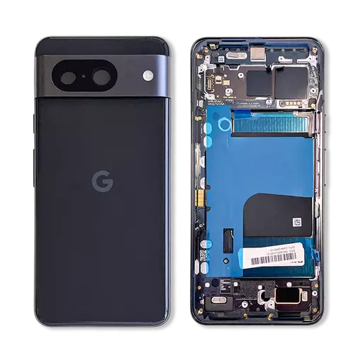 Back Housing (Service Pack) (Obsidian) - For Google Pixel 8 (G9BQD, GKWS6)