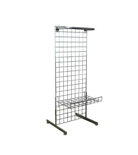5ft Gridwall Rail & Shelf 'T' Leg Display Kit