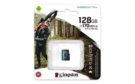 Kingston Technology Canvas Go! Plus 128 GB MicroSD UHS-I Class 10