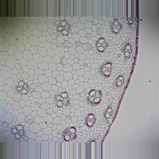 Philip Harris Prepared Microscope Slide - Maize (Zea) Stem T.S. and L.S.