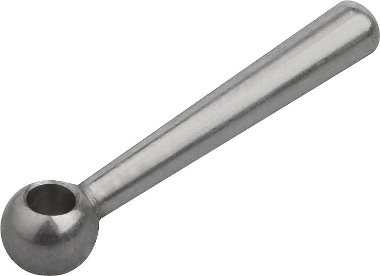 K0174 Tension Levers In Polished Steel With Borehole Size 6mm-20mm