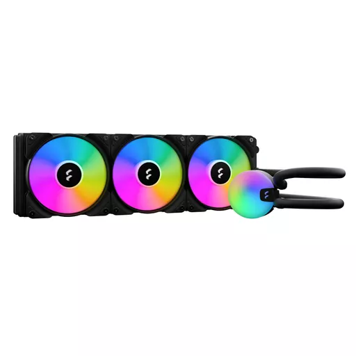 Fractal Design Lumen S36 v2 RGB Processor All-in-one liquid cooler 12 cm Black 1 pc(s)