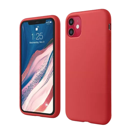 Silicone for iPhone 12 & iPhone 12 Pro - Red