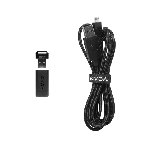 EVGA X20 mouse Gaming Ambidextrous RF Wireless + Bluetooth + USB Type-A Optical 16000 DPI