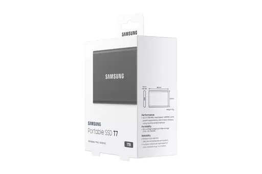 Samsung Portable SSD T7 1000 GB Grey