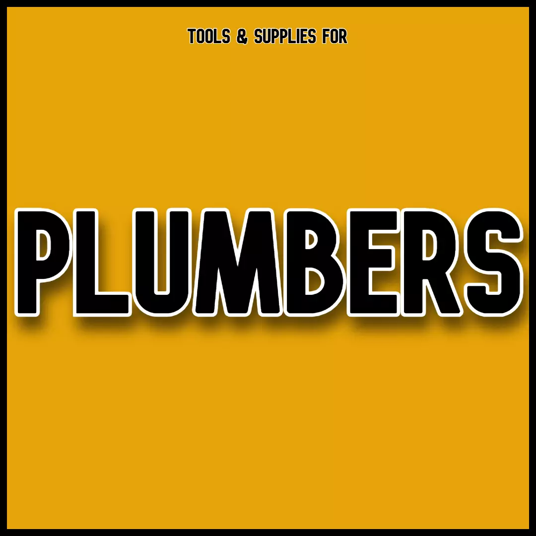 Tools and Heating Supplies for Plumbers