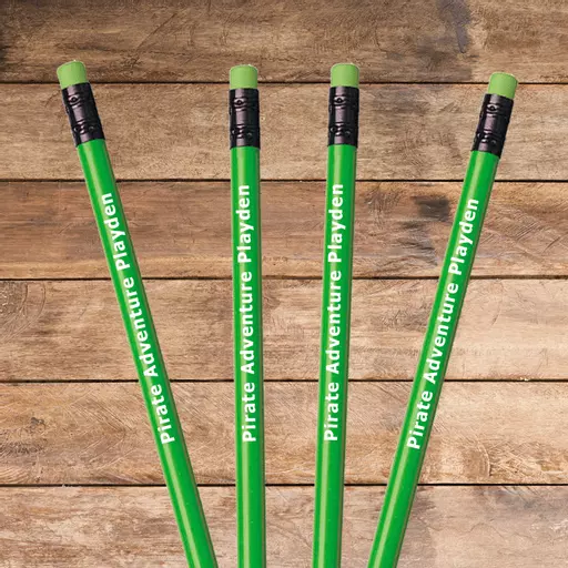 Funky Pencil Green (Pack of 100)