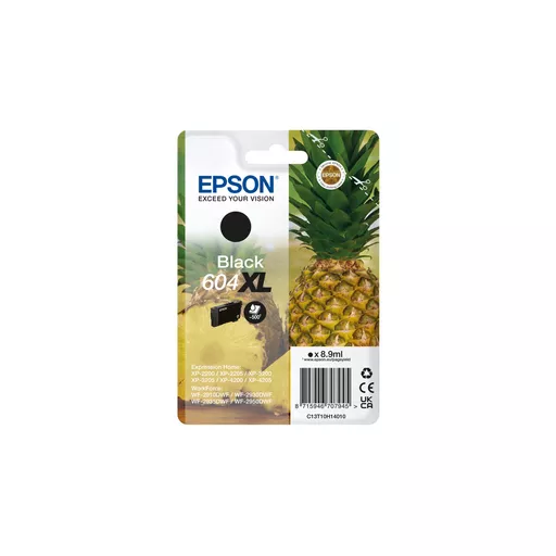 Epson C13T10H14010/604XL Ink cartridge black high-capacity, 500 pages 8,9ml for Epson XP-2200