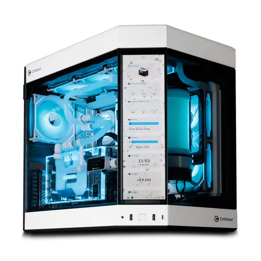 The Verge Core i9 RTX 4090 Water Cooled Gaming PC