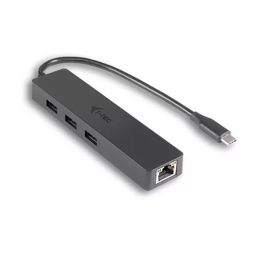 i-tec Advance USB-C Slim Passive HUB 3 Port + Gigabit Ethernet Adapter