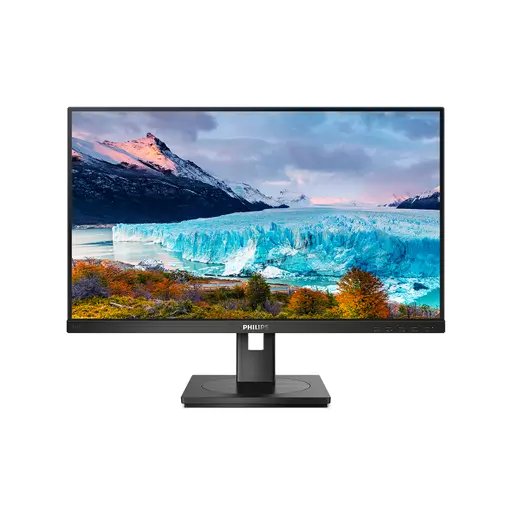 Philips S Line 243S1/00 computer monitor 60.5 cm (23.8") 1920 x 1080 pixels Full HD LCD Black