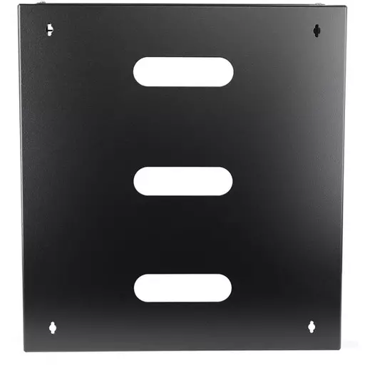 StarTech.com 12U Wall Mount Network Rack - 14 Inch Deep (Low Profile) - 19" Patch Panel Bracket for Shallow Server and IT Equipment, Network Switches - 125lbs/57kg Weight Capacity, Black