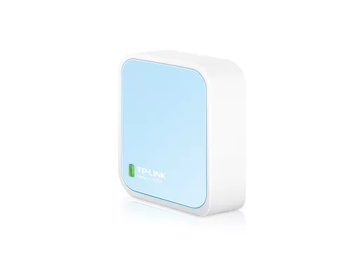 TP-Link 300Mbps Wireless N Nano Router wireless router Fast Ethernet Single-band (2.4 GHz) Blue, White