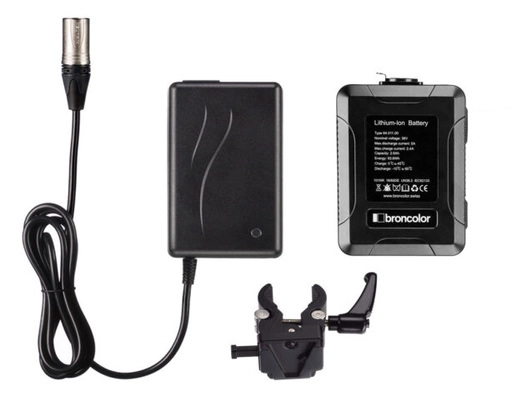 Broncolor Li-Ion Battery 36 V XLR Kit for LED F160