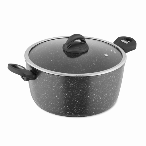 Tower Cerastone 28cm Casserole Graphite