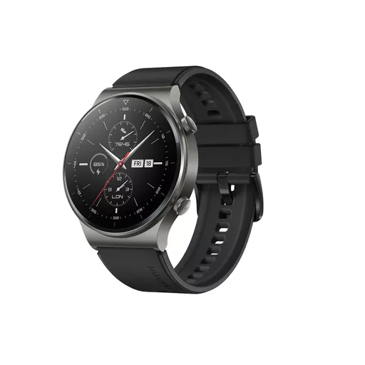 Huawei WATCH GT 2 Pro 3.53 cm (1.39") AMOLED 46 mm Digital 454 x 454 pixels Touchscreen Black GPS (satellite)