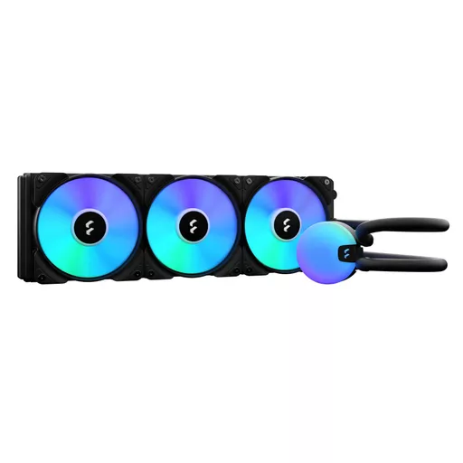 Fractal Design Lumen S36 v2 RGB Processor All-in-one liquid cooler 12 cm Black 1 pc(s)