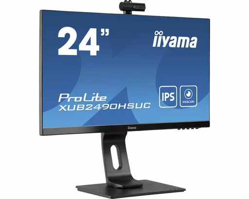 iiyama ProLite XUB2490HSUH-B1 computer monitor 60.5 cm (23.8") 1920 x 1080 pixels Full HD LED Black