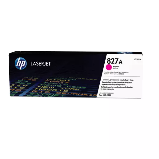 HP CF303A/827A Toner magenta, 32K pages ISO/IEC 19798 for HP Color LaserJet M 880