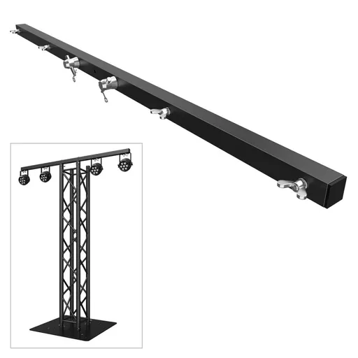 Global Truss T-Bar Stage Black for F32-34