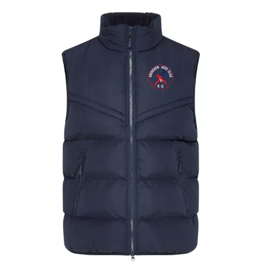 AbingdonJudoClub_SeniorChevronGilet_Navy_Front.png