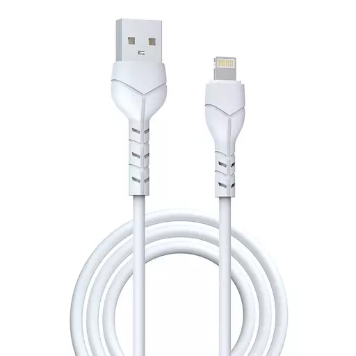 Devia - 1m Basic (2.1A) USB to Non-MFi Lightning Cable - White