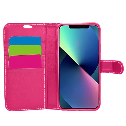 Wallet for iPhone 14 Plus - Pink