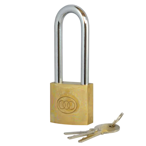 Tricircle 26 Series Brass Long Shackle Padlocks