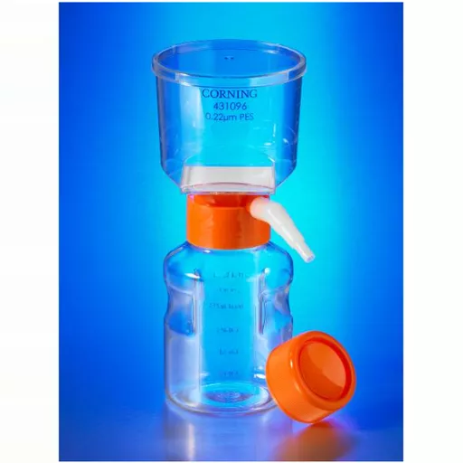 Vacuum Filter Storage Bottle System 150ml Polyethersilfone Sterile PK 12