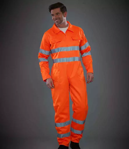 Yoko Hi-Vis Poly/Cotton Coverall