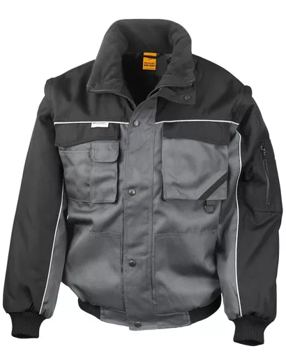 Zip Sleeve Heavy Duty Jacket