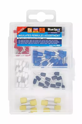 93 PCE Insulated Ferrules Assortment