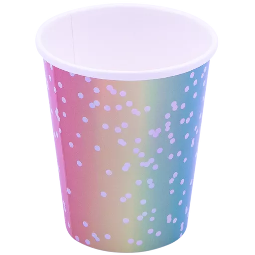 Rainbow Ombre Cups