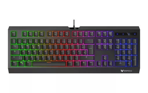 Rapoo V52S keyboard Gaming USB QWERTY English Black