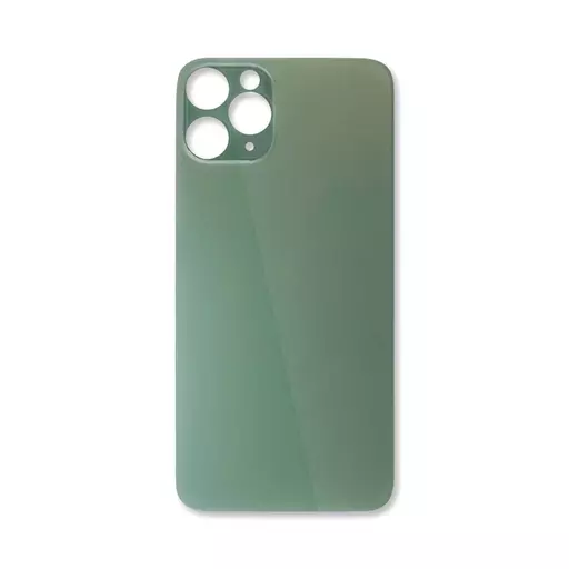 Back Glass (Big Hole) (No Logo) (Green) (CERTIFIED) - For iPhone 11 Pro