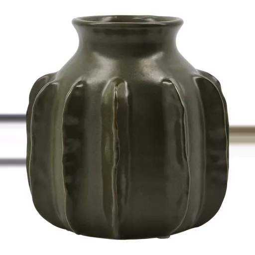Vase, Cactus, Dark green - Large