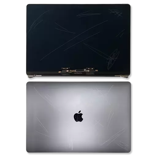 Screen & Lid Assembly (RECLAIMED) (Grade D) (Space Grey) - For Macbook Pro 15" (A1990) (2018 - 2019)
