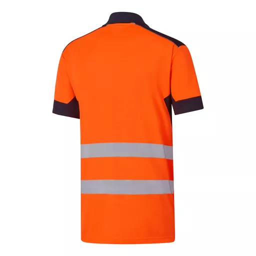 system-hi-vis-eco-orange-cottoncool-short-sleeve-polo-front-left.jpg?