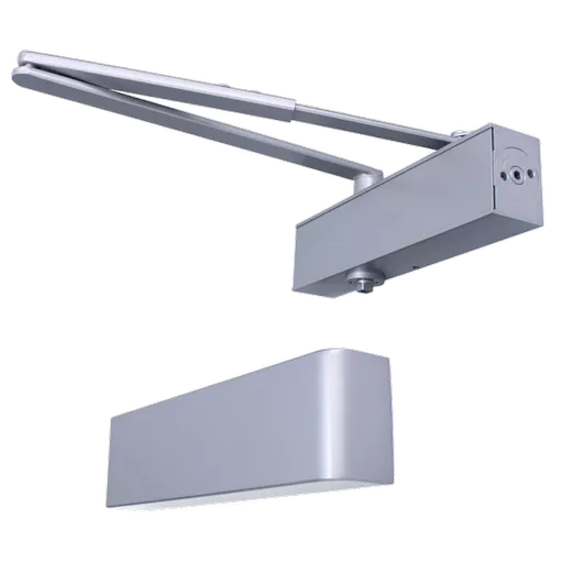 ASEC Architectural Size 2-5 Door Closer With Backcheck & Delayed Action CE/UKCA FD120 C/W Cover & Arm