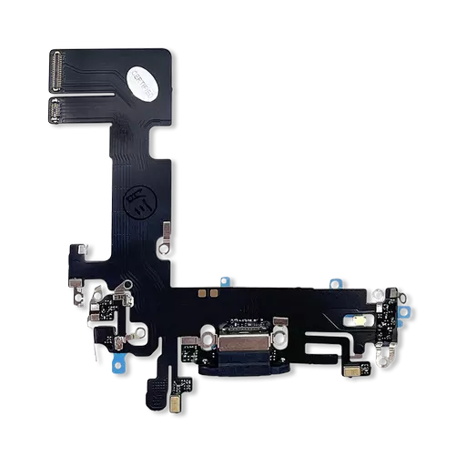 Charging Port Flex Cable (Midnight) (CERTIFIED - Aftermarket) - For iPhone 13