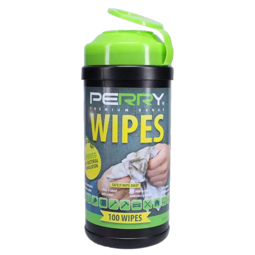 A PERRY Premium Anti Bacterial Wipes (Tub of 100)
