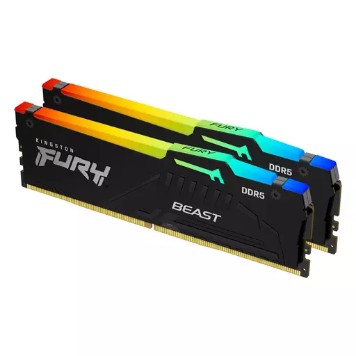 Kingston Technology FURY Beast RGB memory module 16 GB 2 x 8 GB DDR5 6000 MHz