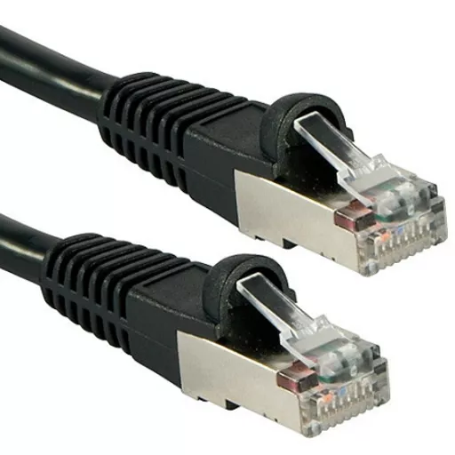 Lindy 47183 networking cable Black 10 m Cat6 S/FTP (S-STP)