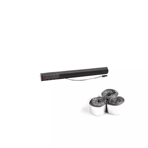 Equinox Electric Confetti Streamer Cannon 50cm Silver Met