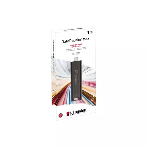 Kingston Technology DataTraveler Max USB flash drive 1000 GB USB Type-C Black