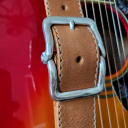 GS78 tan twister Pinegrove guitar strap164527.jpg