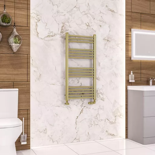 Wendover Straight Multirail 1000 x 500 Brushed Brass