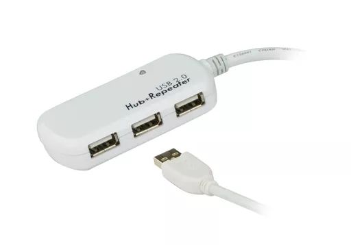 ATEN 4-Port USB 2.0 Extender Hub 60m