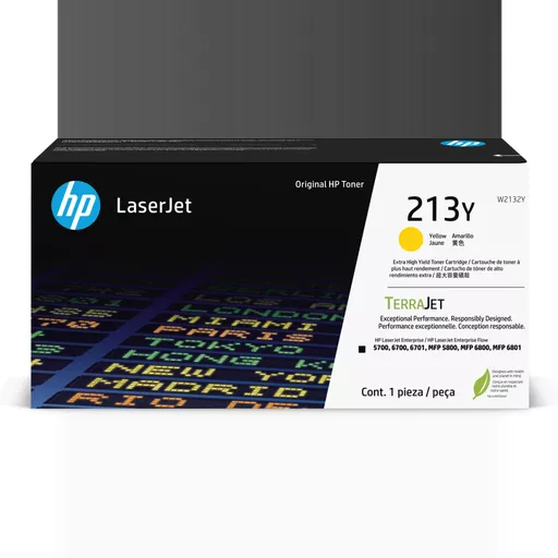 HP W2132Y/213Y Toner cartridge yellow extra High-Capacity, 12K pages ISO/IEC 19798 for HP CLJ 5800/6700/6701